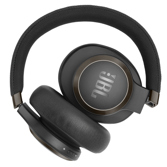JBL Live 650BTNC - Black - Wireless Over-Ear Noise-Cancelling Headphones - Detailshot 6 image number null